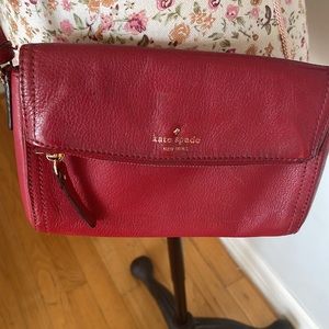 Kate Spade crossbody red bag